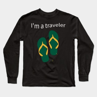 I am a traveler shirt Long Sleeve T-Shirt